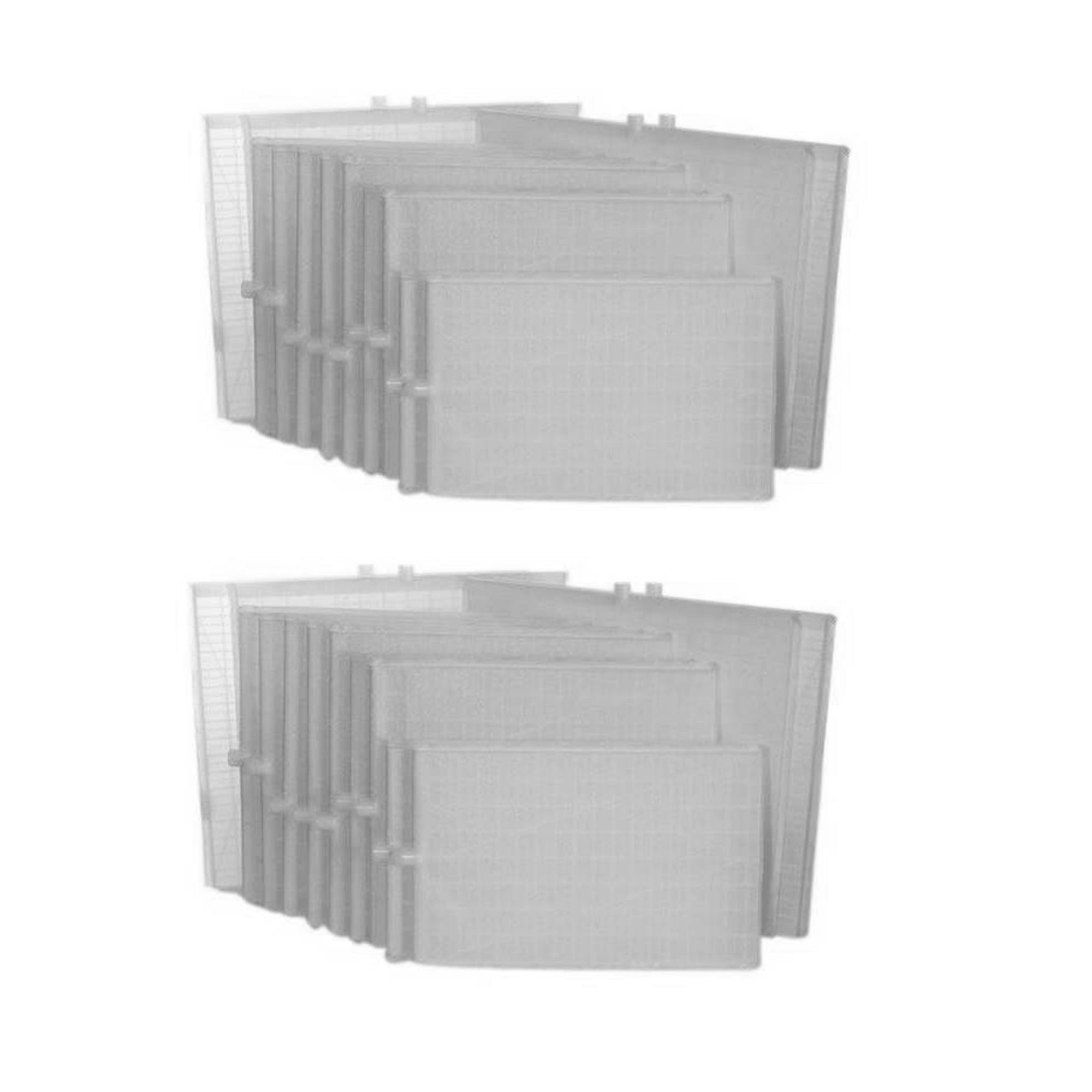 Unicel FS-3053 Replacement Rectangle DE Grid Pool Filter w/Top Port, 2 Full Sets - VMInnovations