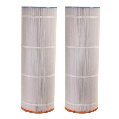 Unicel SC3-SR100 102 SqFt 3 Oz Media Pool Filter Cartridge, 195 Pleats (2 Pack)