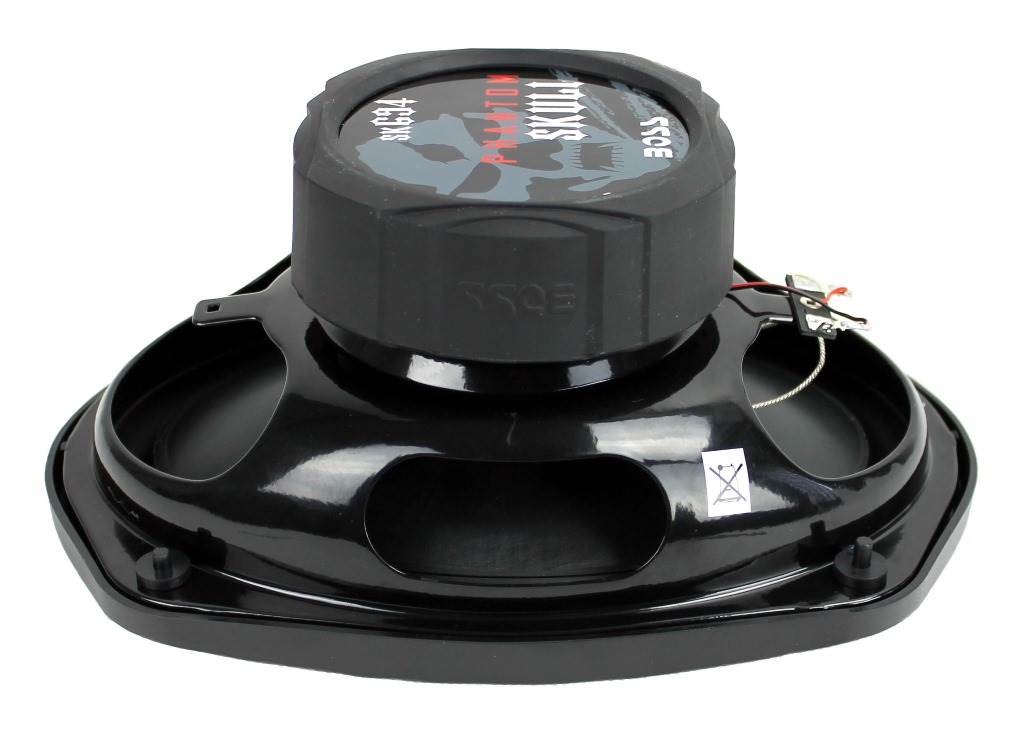 2) Boss SK694 6x9" 700W 4 Way Car Speakers + 2) QTW6X9 Angled 6x9" Speaker Box