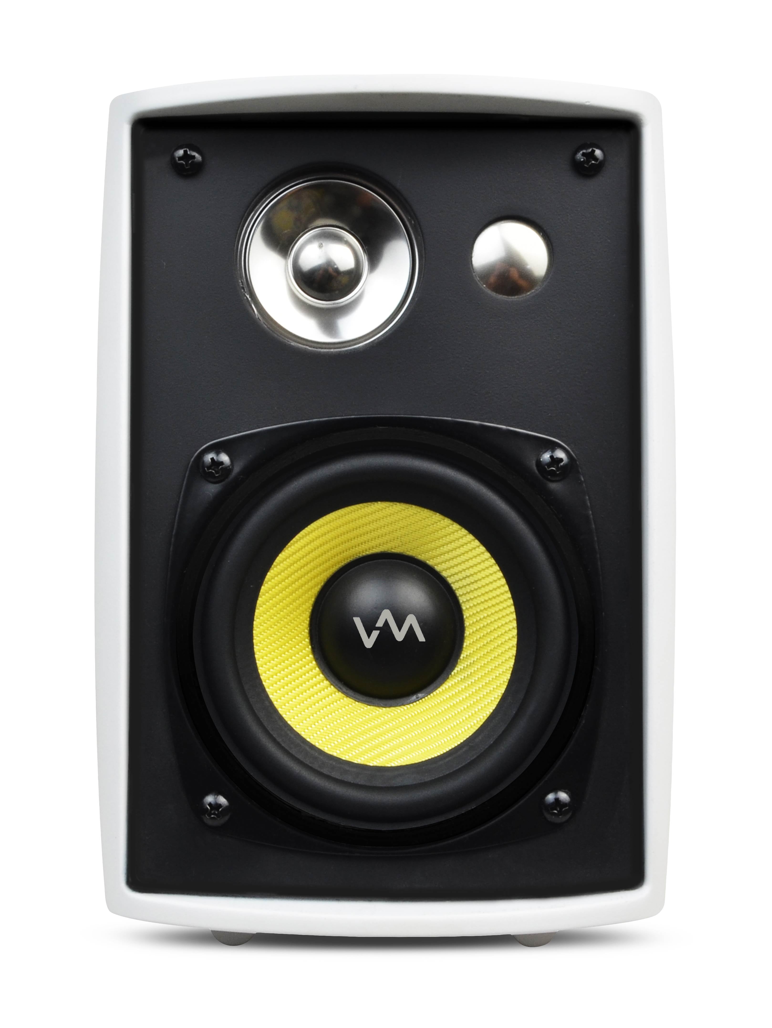 VM Audio High Fidelity EX-WOD4 Pair Waterproof Porch Speakers Set - Open Box
