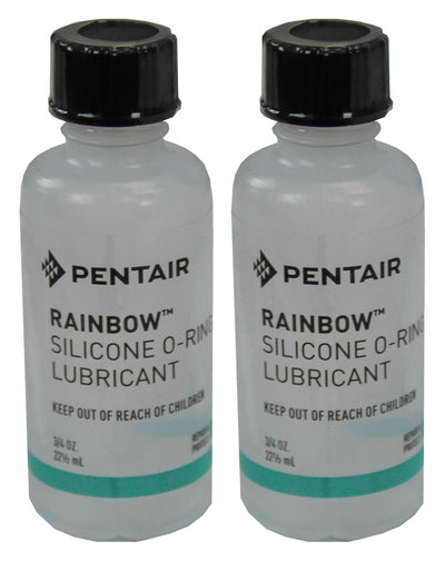 2) Pentair R172036 Lifegard Silicone O-Ring Lubricant Filter - 3/4 Ounce Bottles