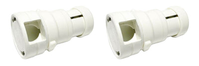 2) NEW Polaris Caretaker 99 Pool In Floor Pop Up Heads High Flow Swim CSI White