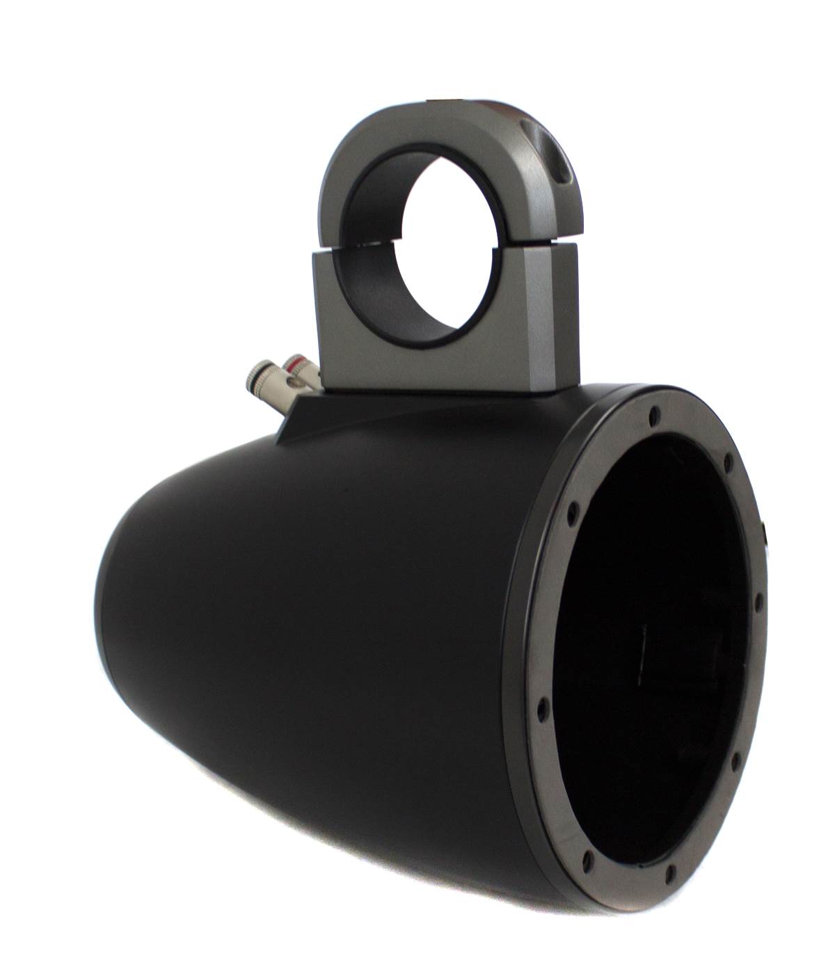 2) Kicker 12KMTES 6.5" Marine Weather-Proof Speaker Empty Enclosure (Open Box)