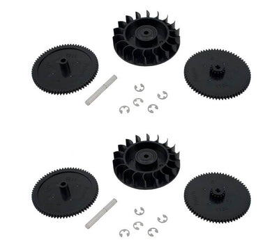 2 Polaris 91001132 Pool Cleaner Drive Train Gear Kits Turbine Bearing 9-100-1132