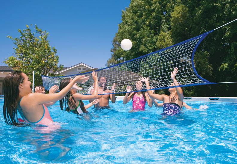 Intex 32ft x 16ft x 52in Ultra Frame Above Ground Rectangular Swimming Pool Set