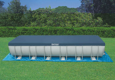 Intex 24' x 12' x 52" Ultra Frame Rectangular Swimming Pool Set | 26365EH - VMInnovations