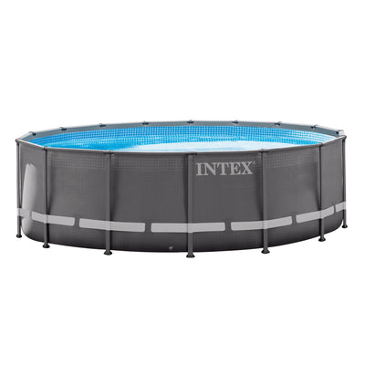 Intex 16' x 48" Ultra Frame Swimming Pool Set w/ 1500 GPH Krystal Clear Pump