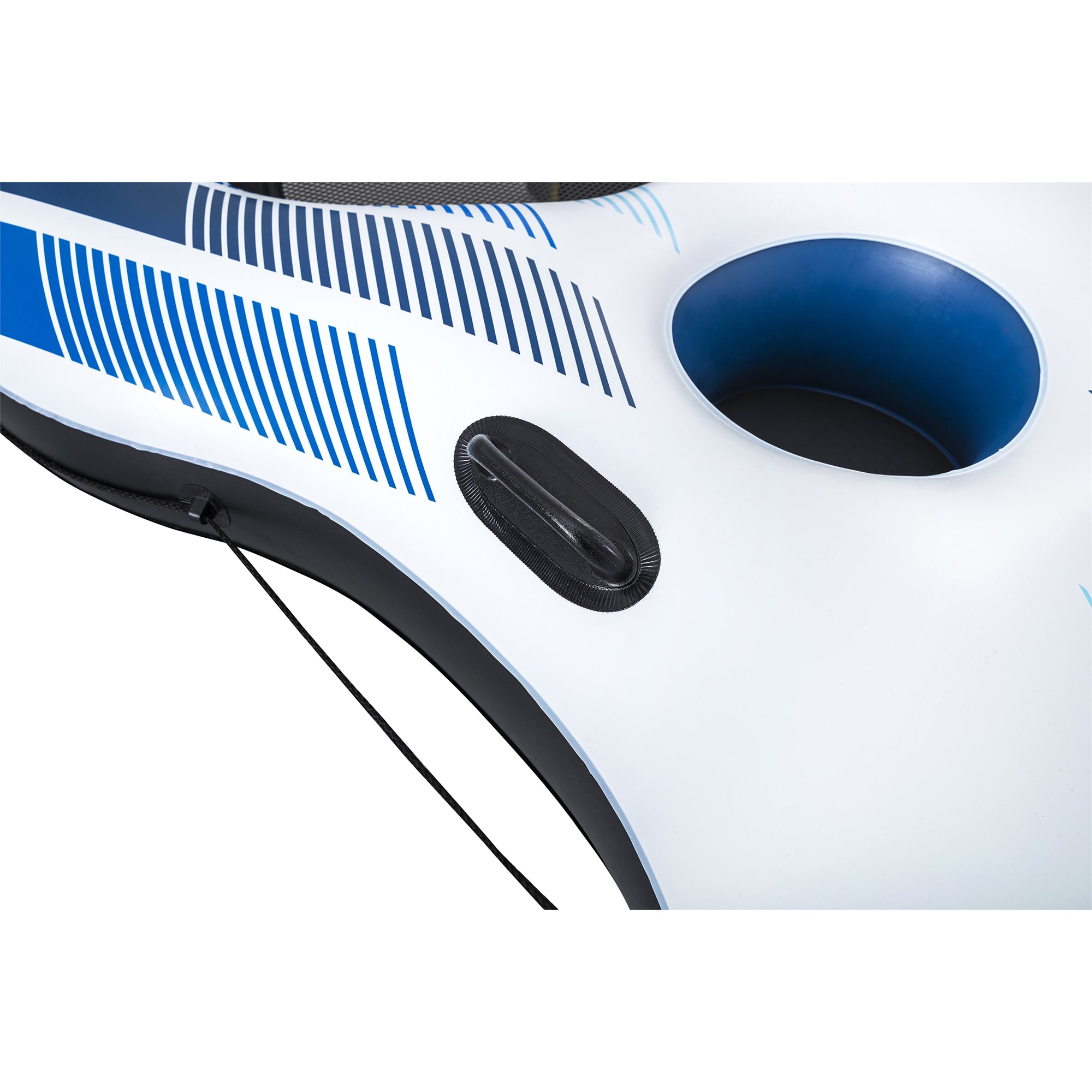 Bestway Hydro-Force Rapid Rider 4 Person Inflatable River Tube Lounger, Blue - VMInnovations