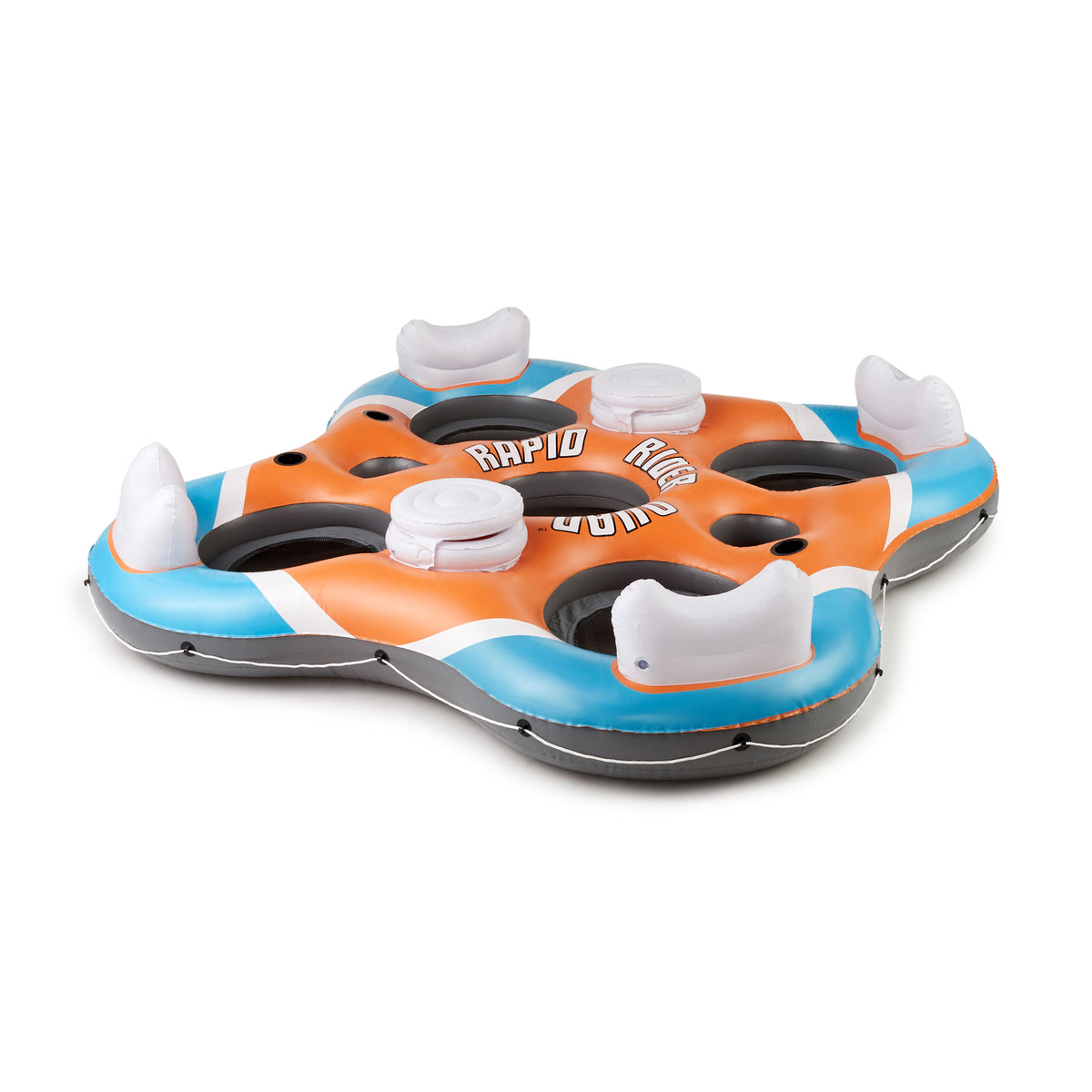 Intex Inflatable American Flag Float & Bestway Rapid Rider Float