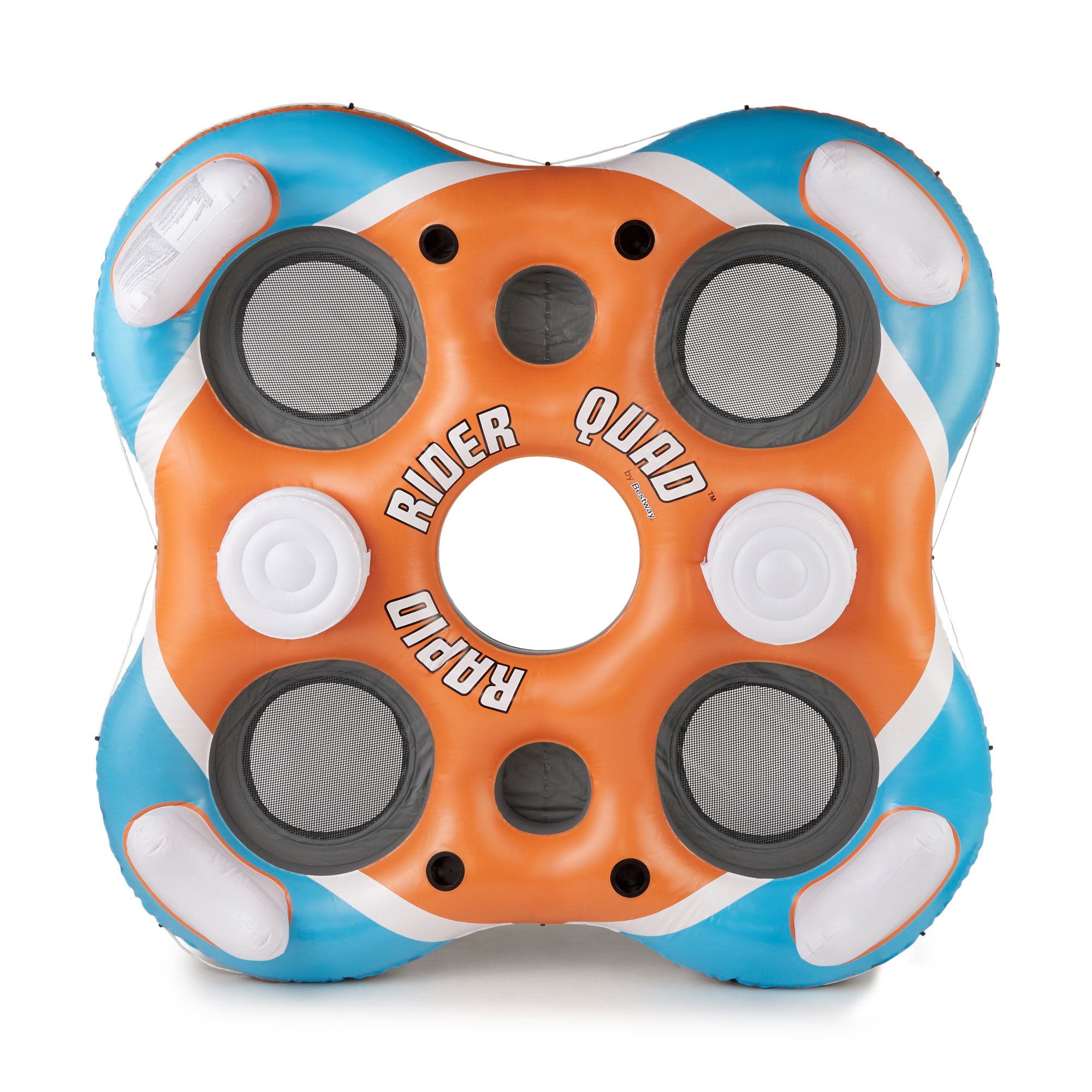 Intex Inflatable American Flag Float & Bestway Rapid Rider Float