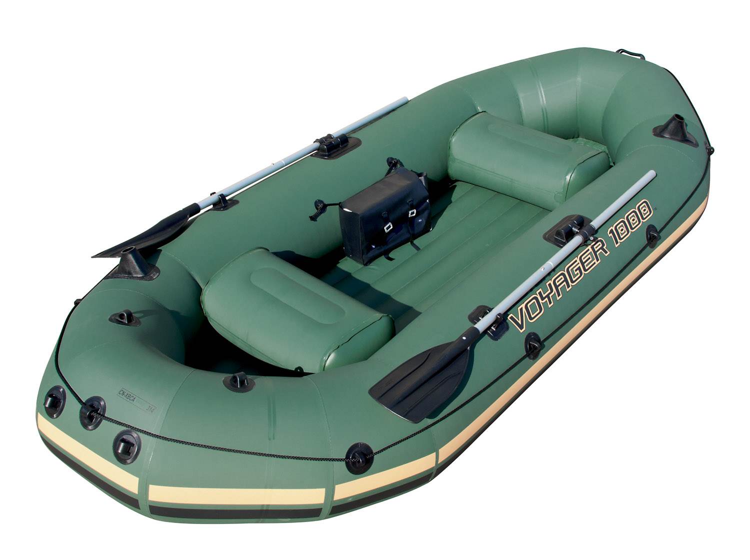 Bestway Hydro Force 115" x 50" Voyager 1000 Inflatable Boat/Raft (Used)