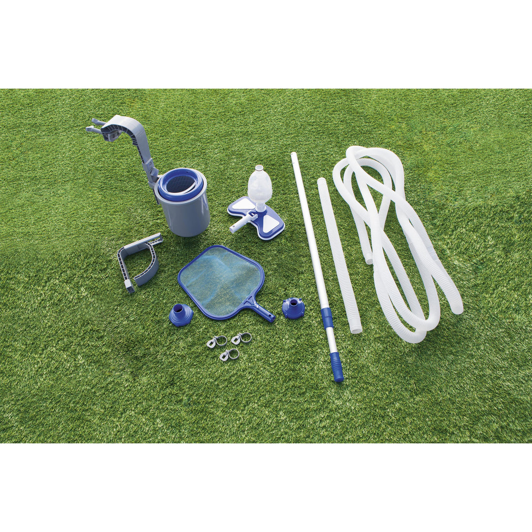 Bestway 58237 Above Ground Pool Cleaning Vacuum & Maintenance Accessories Kit