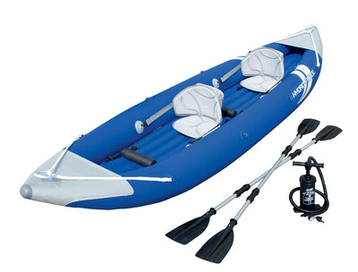 Bestway Bolt X2 Two Person Kayak Boat Raft with Pump and Oars | 65061 - Used