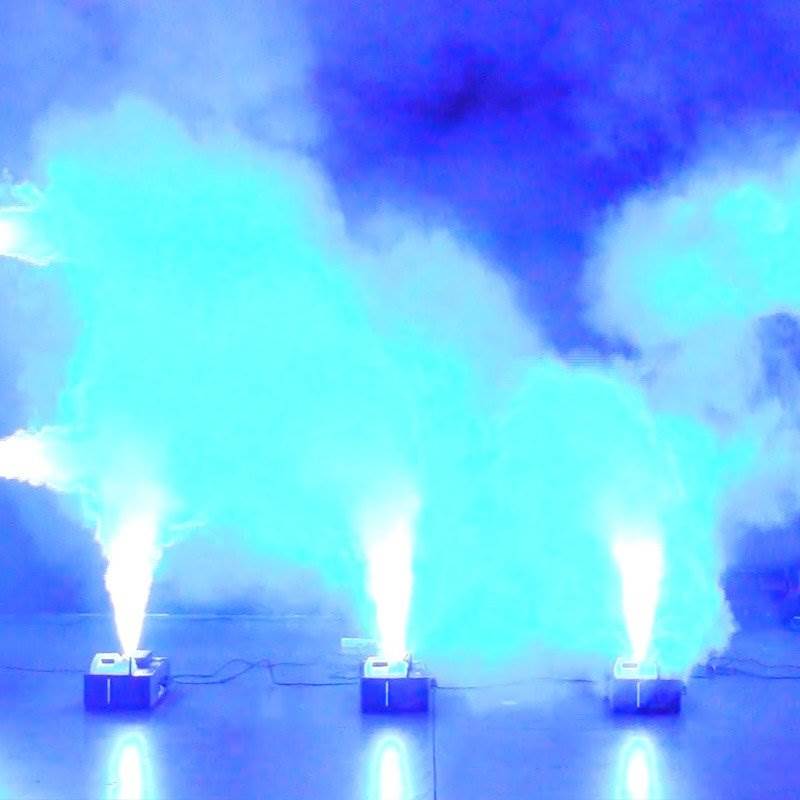 ADJ Entour Faze Portable Fog Machine (2 Pack) + Eco Fog Machine Liquid Juice, 4L