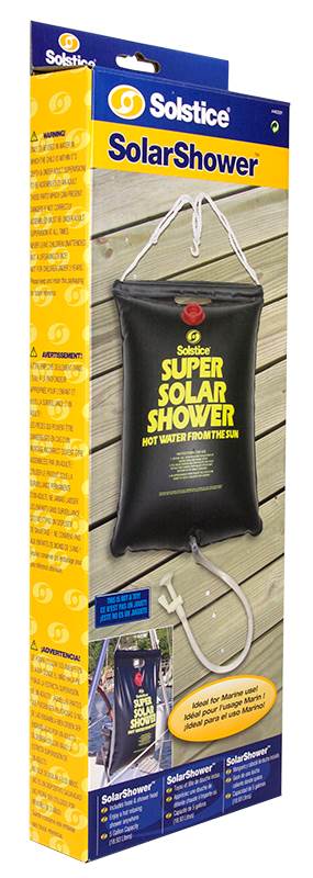 3.75 Gallon Super Solar Sun Backpacking Camping Outdoor Showers Heats Water