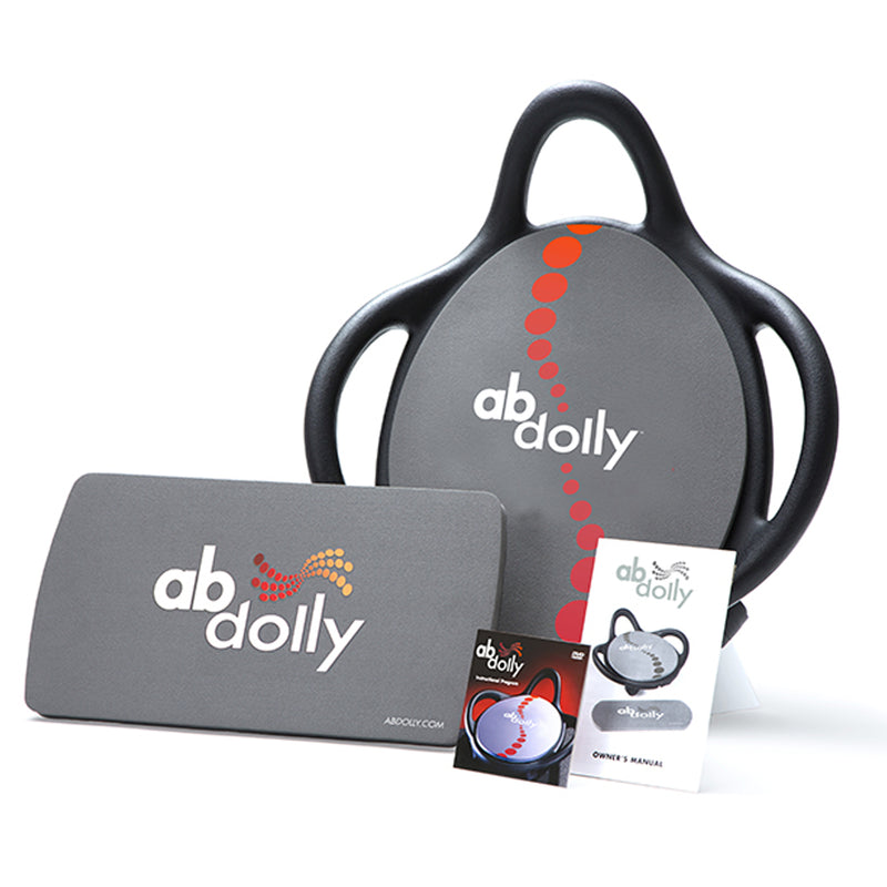 AB Dolly Home Fitness Abdominal Abs Exercise Machine Workout Equipment with DVD