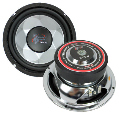 PYRAMID PW677X 1200W 6" Car Audio Subs/Subwoofers Power Woofers Stereo