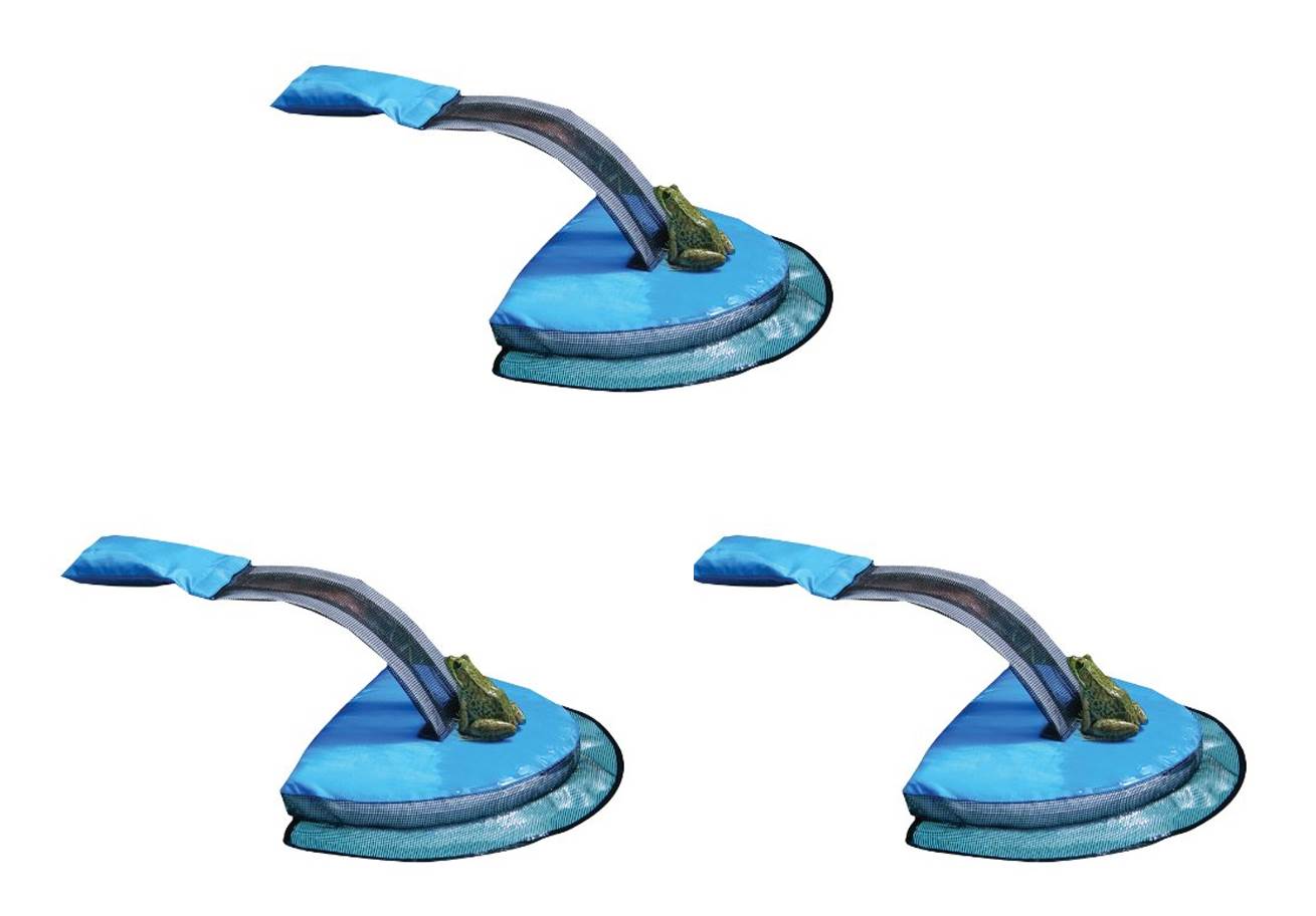 3) Swimline Hydrotools 70200 Swimming Pool Critter Saving Escape Ramps - VMInnovations