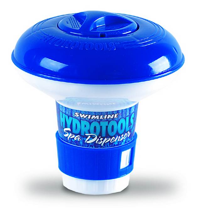 2) NEW HydroTools 8715 Pool Mini Chlorine Tablet Floating Chemical Dispensers - VMInnovations