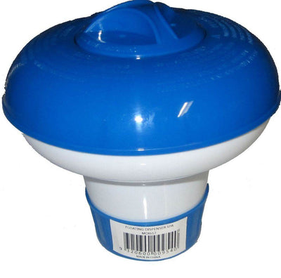 4) NEW HydroTools 8715 Pool Mini Chlorine Tablet Floating Chemical Dispensers - VMInnovations