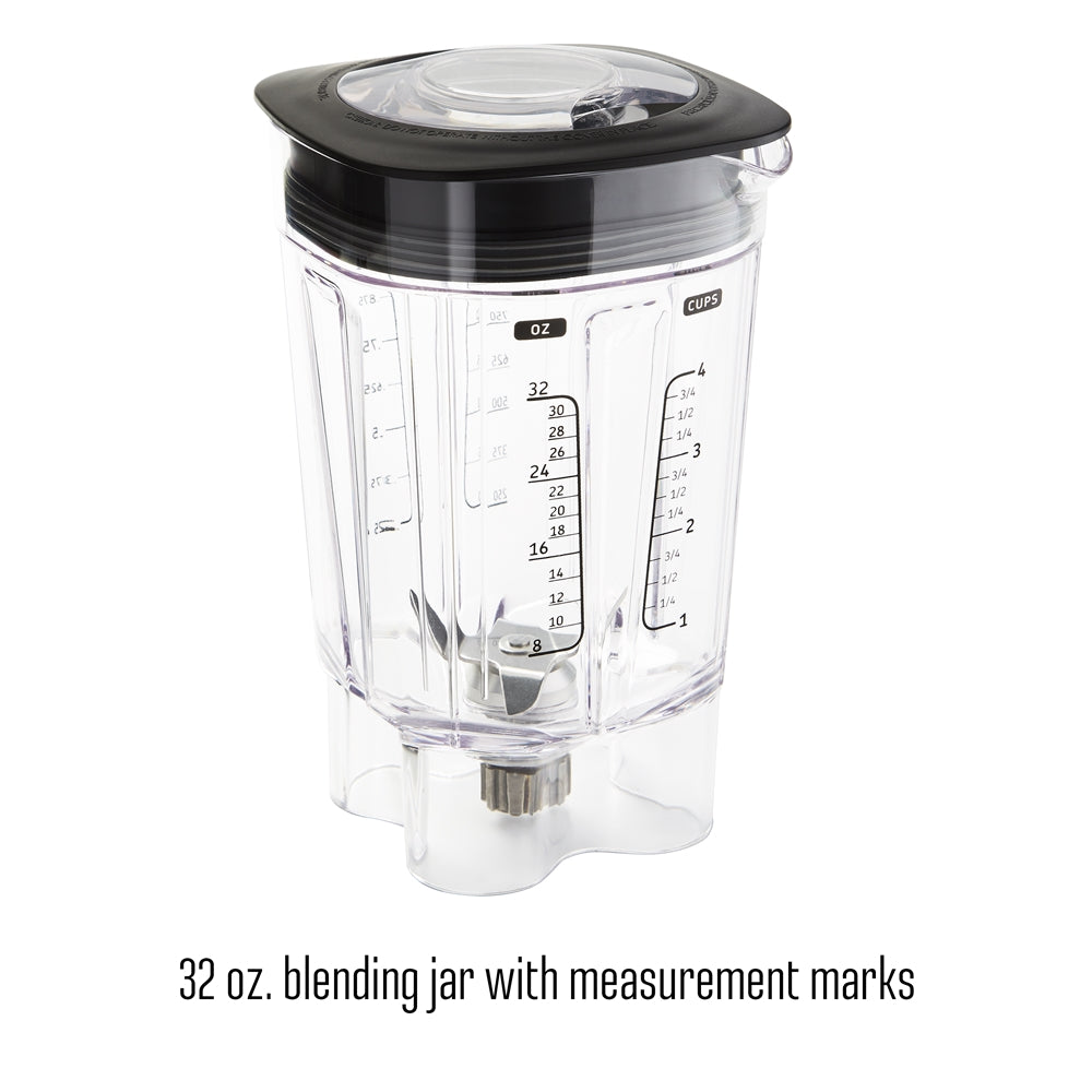 Weston 32 Ounce Blender with Personal To Go Jar & Blender Bible Recipe Book