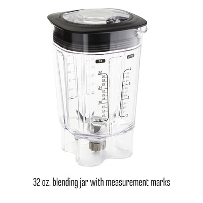Weston 32 Ounce Blender with Personal To Go Jar & Blender Bible Recipe Book