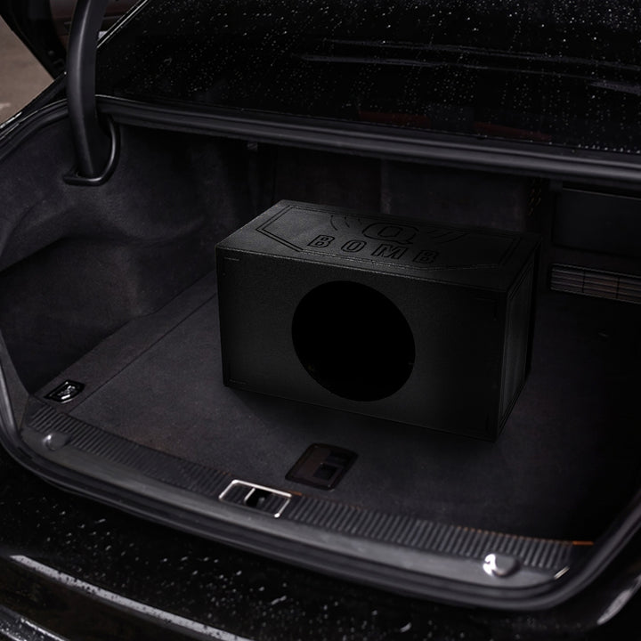 QPower QBOMB15VL Single 15" Vented Ported Car Subwoofer Sub Box Enclosure QBOMB