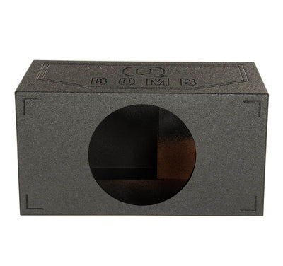 Q-POWER Single 15" Vented Ported Car Subwoofer Sub Box Enclosure QBOMB (Damaged)