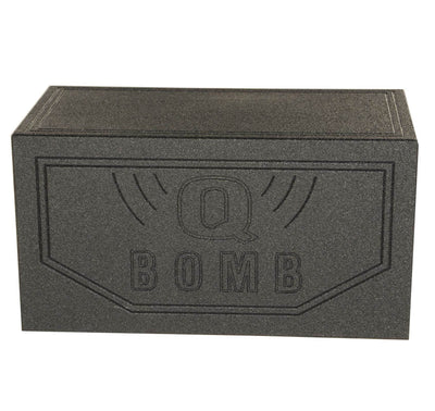 Q-Power QBOMB15V Single 15" Vented Ported Car Subwoofer Sub Enclosure (Open Box)