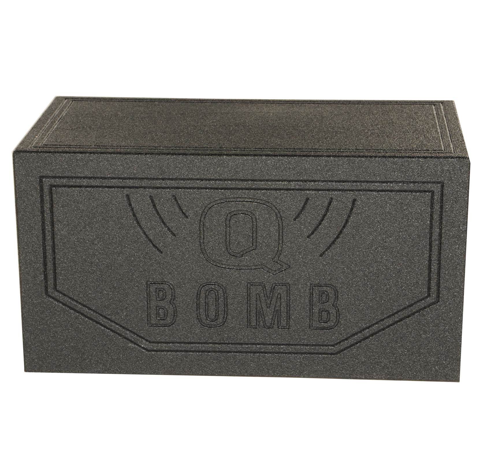Q-POWER QBOMB15VL Single 15" Vented Ported Car Subwoofer Sub Box Enclosure(Used) - VMInnovations