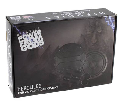 4) New Hifonics HS6.2C 6.5" 140W 2 Way Car Component Speakers Stereo Audio Black