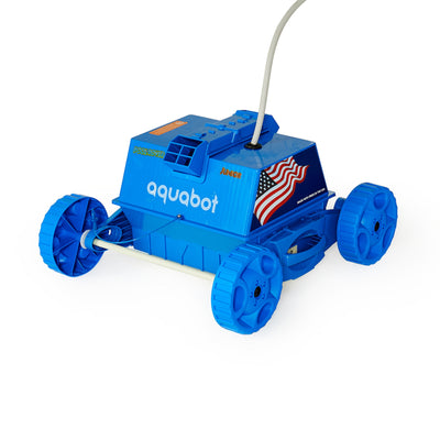 Aquabot Pool Rover Junior Above Ground Robotic Swimming Pool Cleaner (Damaged)