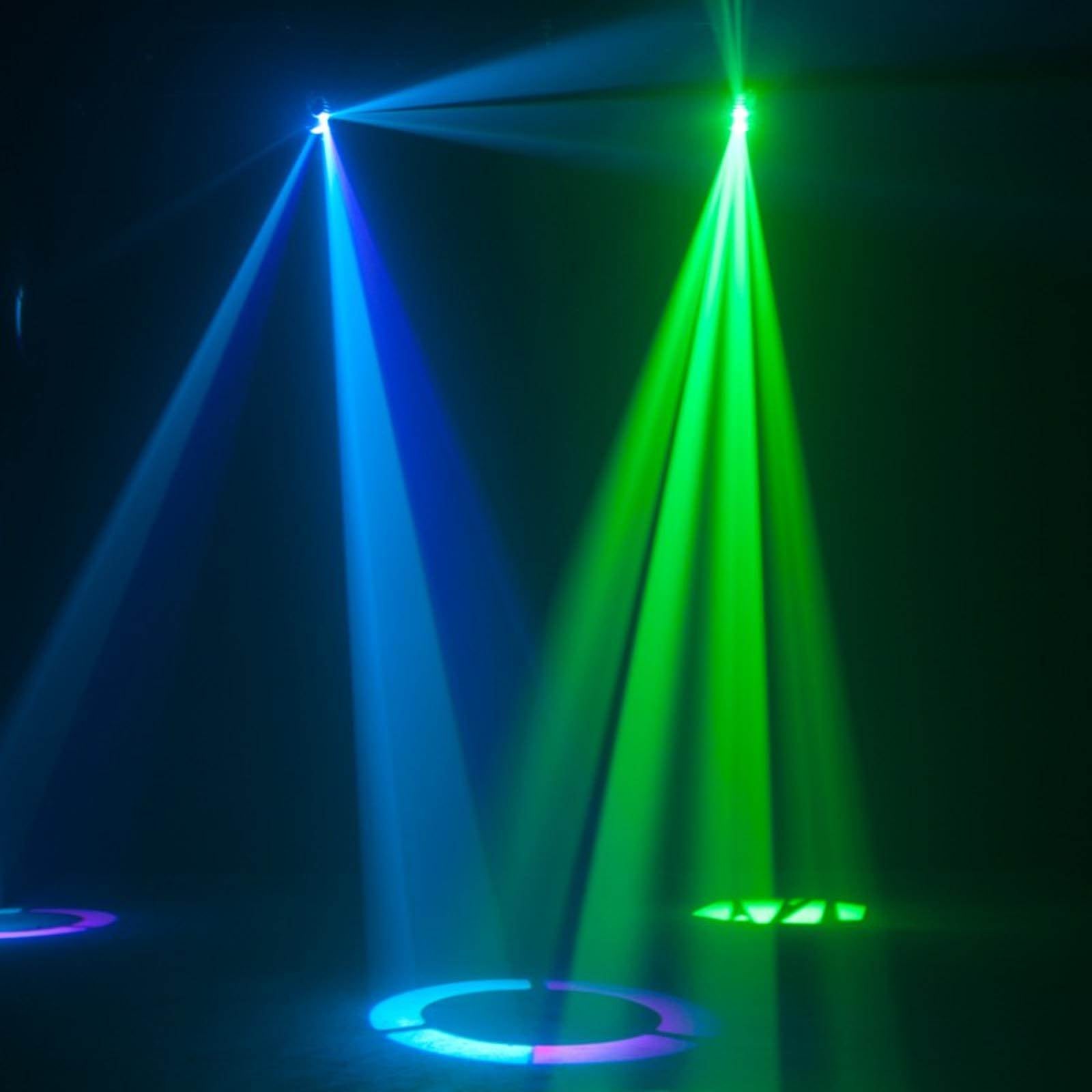 American DJ Inno Pocket Roll LED Mini Barrel Mirrored Scannner Lights + Bag