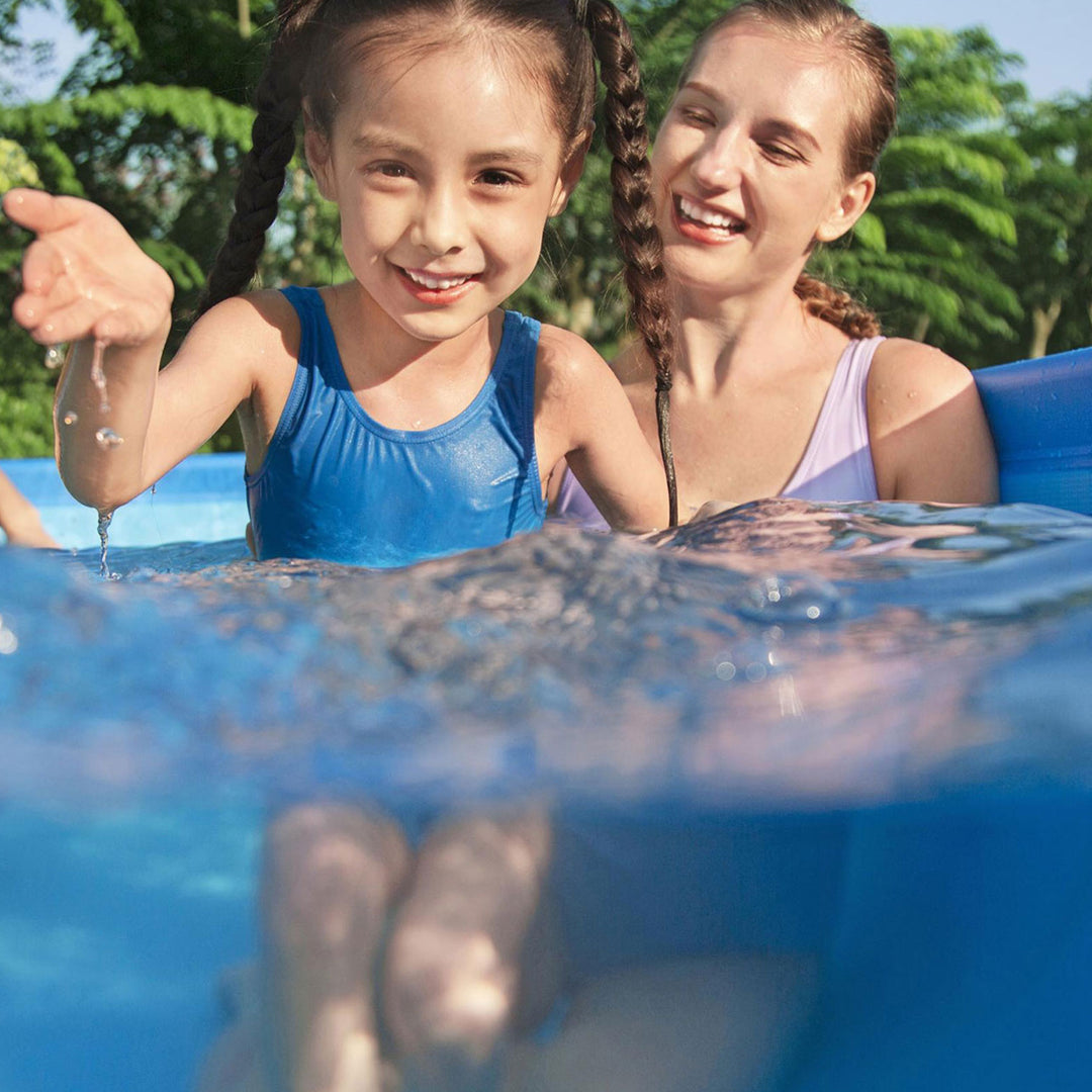 Bestway Steel Pro MAX 15'x48" Backyard Round AboveGround Swimming Pool(Open Box)