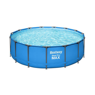 Bestway Steel Pro MAX 15' x 48" Round Above Ground Pool for Backyard, 2 Pack