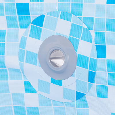 Hey! Cool Pool Flip Plop XL Floating Dispenser Pool Care w/ Bestway Steel Frame