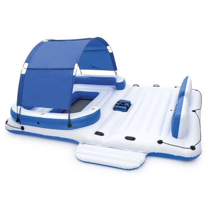 Bestway CoolerZ Tropical Breeze 6 Person Floating Island Lake Raft (For Parts)