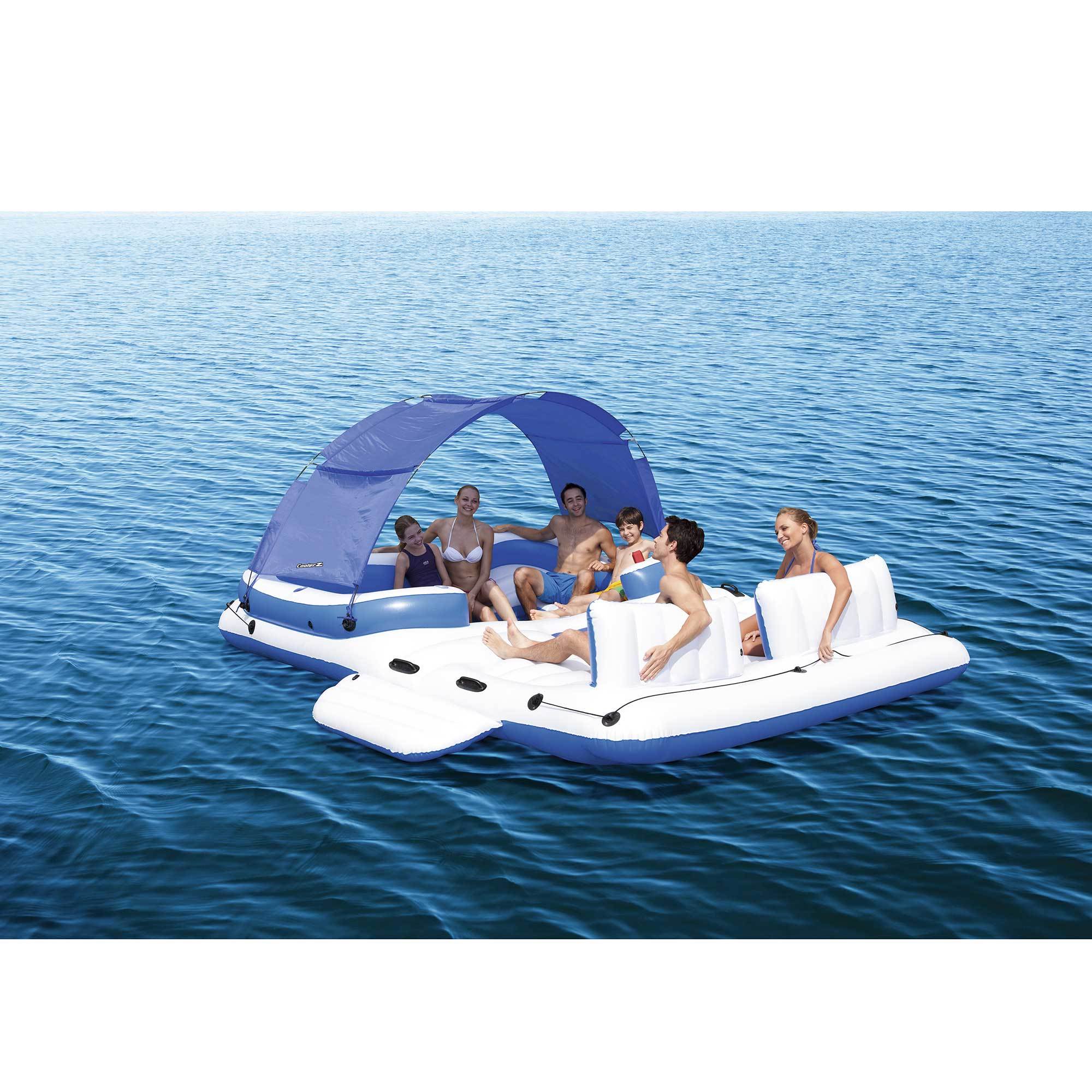 BULK Bestway Tropical Breeze Floating Island Lounge (Pallet of 30)(Open Box) - VMInnovations