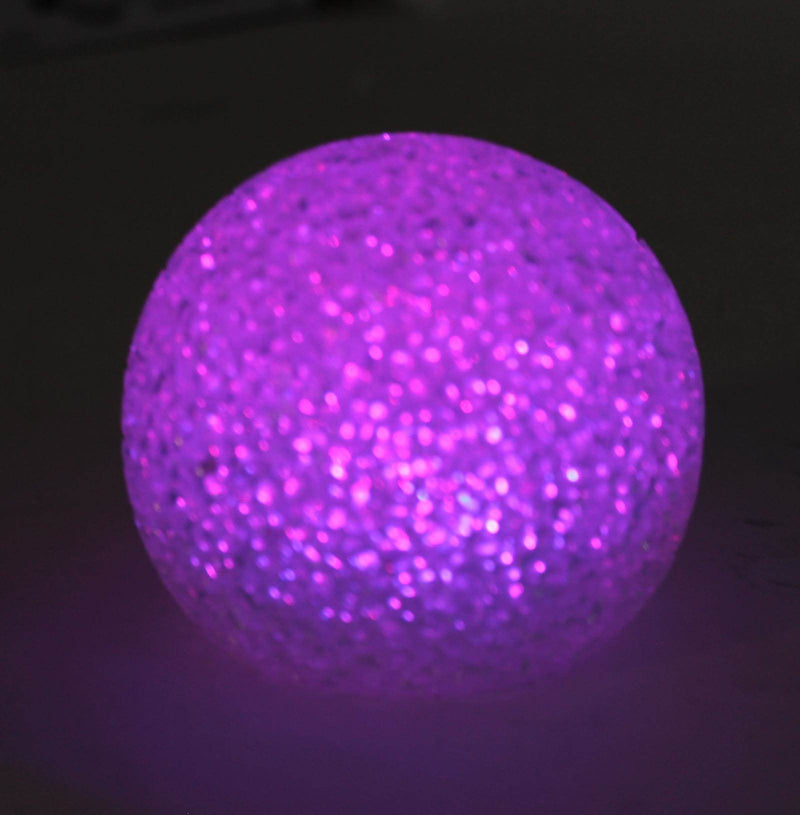 GoodTimes Color Changing LED Waterproof Floating Glitter Globe Lights | Single