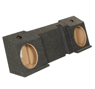 Q-POWER GMC Avalanche Underseat Dual 10" Subwoofer Sub Box (Open Box)