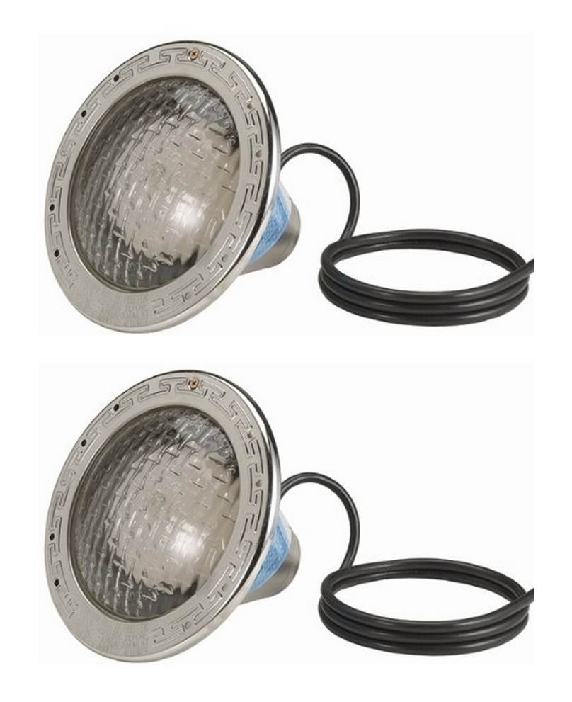 2) NEW Pentair 78428100 Amerlite 120 Volt 300 Watt Underwater Pool Lights 50 Ft