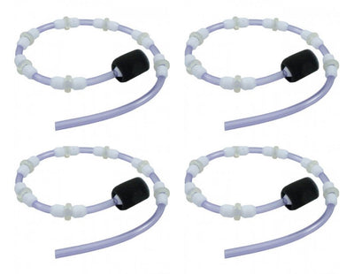 Pentair EB5L 4-Wheel Letro Swimming Pool Cleaner Sweep Hoses Assembly (4 Pack)