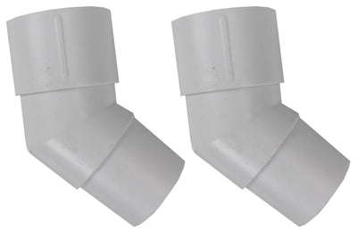 2) NEW Pentair K12078 Swimming Pool Cleaner 45º Degree Hose Connector Elbow Kits