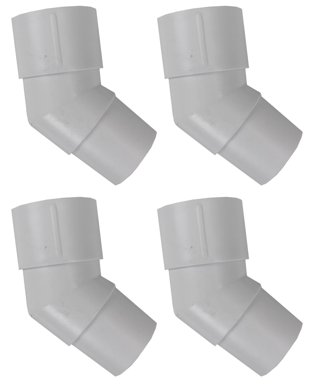 4) NEW Pentair K12078 Swimming Pool Cleaner 45º Degree Hose Connector Elbow Kits