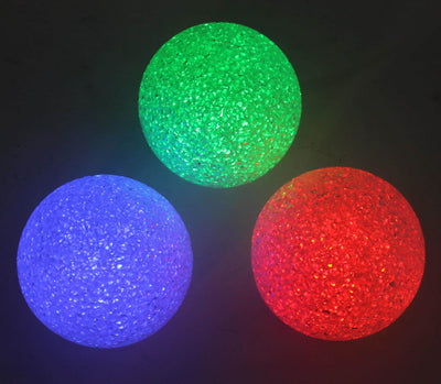 21 Pack of Good Times Color Changing LED Waterproof Floating Globe (Open Box)
