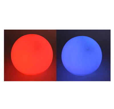 (2) Good Times Large Color Changing LED Waterproof Floating Pool Globe Lights
