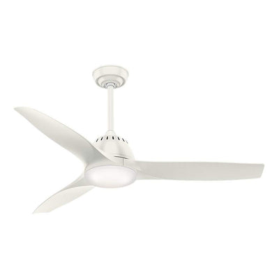 Hunter Fan 52-Inch Ceiling Fan with LED Lights and 3 Blades, White (Open Box)