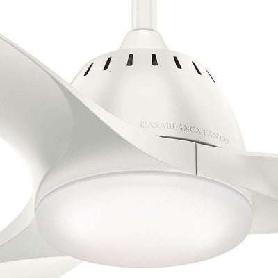 Hunter Fan 52-Inch Ceiling Fan with LED Lights and 3 Blades, White (Open Box)