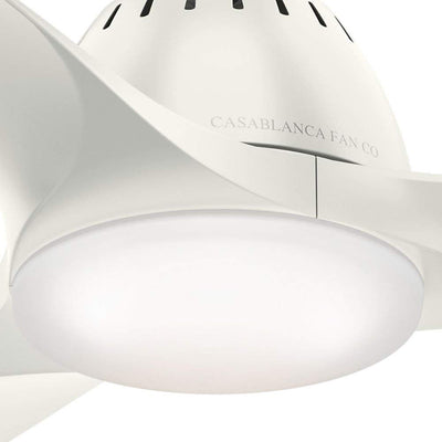 Hunter Fan 52-Inch Ceiling Fan with LED Lights and 3 Blades, White (Used)