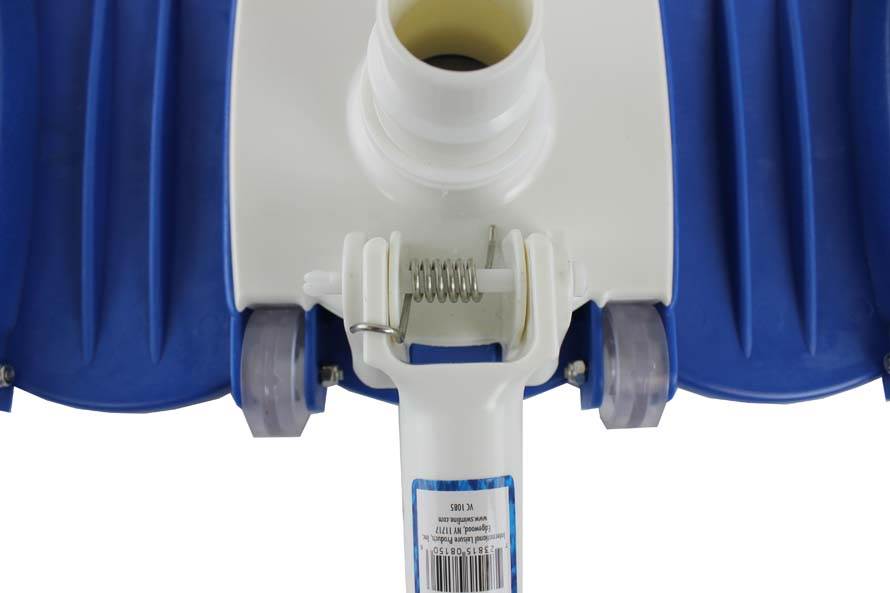 Hydrotools 8150 Swimming Pool Vacuum Cleaner Vac Head w/ 7'-21' Telescopic Pole